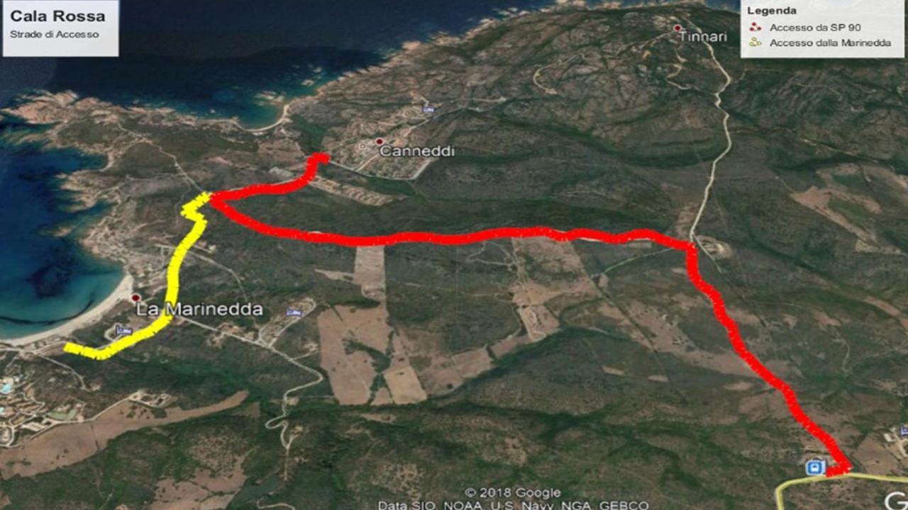Vacanze In Natura Incontaminata "Casa Vacanza Francesca" Isola Rossa Bagian luar foto