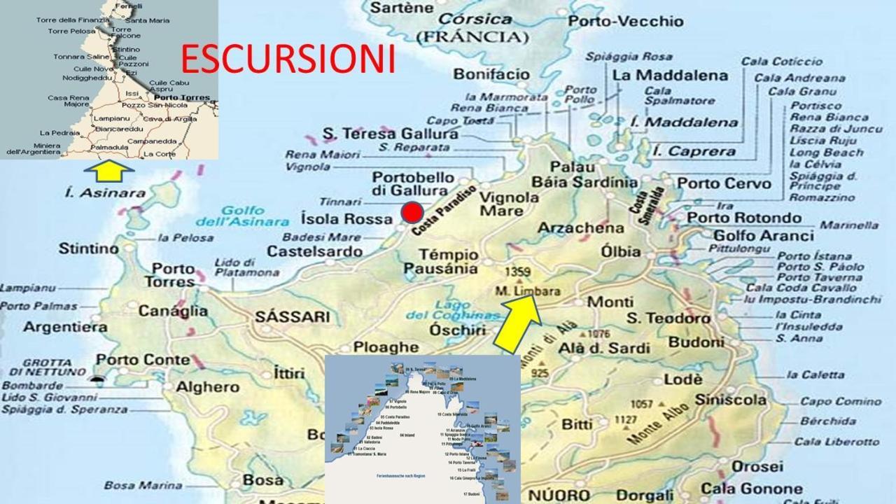 Vacanze In Natura Incontaminata "Casa Vacanza Francesca" Isola Rossa Bagian luar foto
